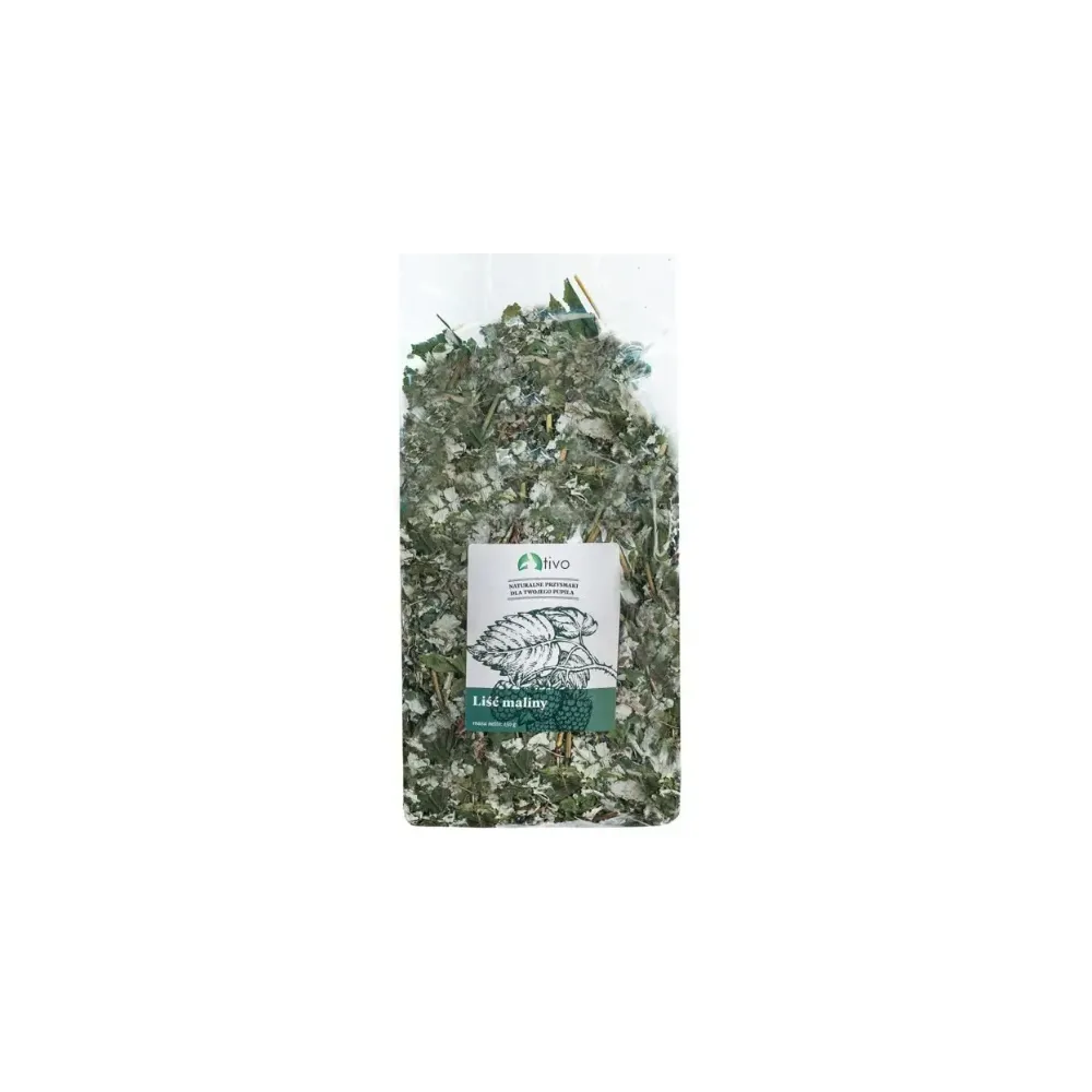 Tivo Liść Maliny 150g – Naturalne Wsparcie Trawienia i Zdrowia dla Gryzoni