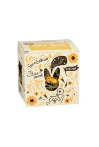 Tivo Hay'Box Mniszek Lekarski + Nagietek 9x9x9cm – Naturalna Zabawka dla Gryzoni