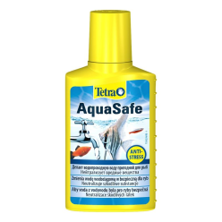 Tetra AquaSafe Uzdatniacz Wody 100 ml do Akwariów Słodkowodnych i Morskich
