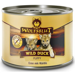 Wolfsblut Dog Wild Duck Puppy - Kaczka I Bataty Puszka 200G