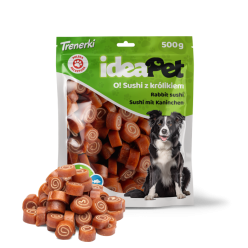 IdeaPet Sushi z Królikiem 500g – Bezzbożowe Przysmaki Dla Psów