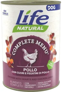 Life Dog Karma Mokra dla Psa Kurczak, Serca, Wątróbka 400g – Pełnowartościowy Posiłek