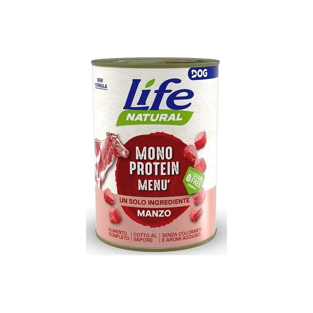 Life Dog Monoprotein Wołowina 400g – Bezzbożowa Karma dla Psów