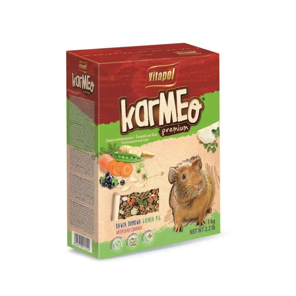 Vitapol Karmeo Premium 1kg – Pełnowartościowa Karma dla Świnek Morskich