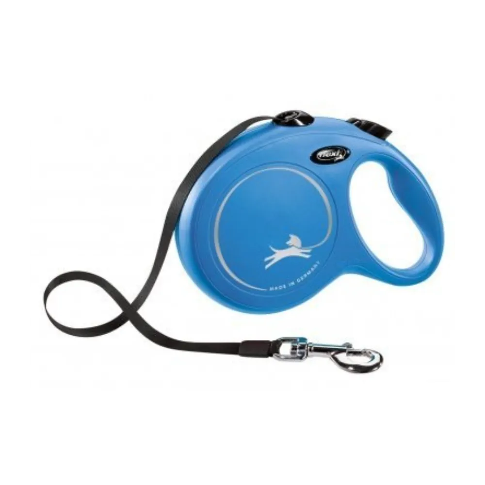 Flexi New Classic Taśma S 5M/15Kg – Automatyczna Smycz dla Psów