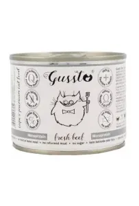 Gussto Fresh Lamb 200g – Pełnoporcjowa Karma z Jagnięciną dla Kota