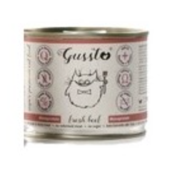 Gussto Fresh Beef 200g – Monobiałkowa Karma z Wołowiną dla Kota