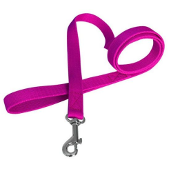 Chaba Smycz Taśma Gładka 16Mm/130Cm Fuksja