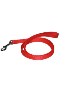 Chaba Smycz Taśma - 10Mm Czerwona