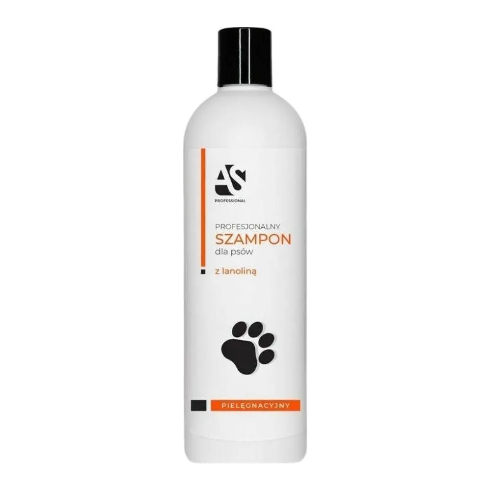 AS Professional Szampon z Lanoliną 500 ml | Pielęgnacja Psiej Sierści