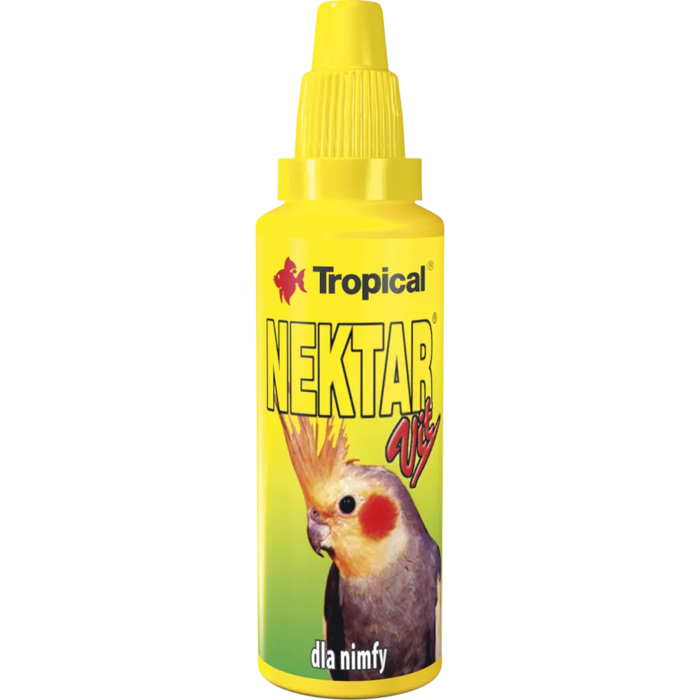 Tropical Nektar-Vit dla Nimf 30 ml | Witaminy i Energia dla Ptaków
