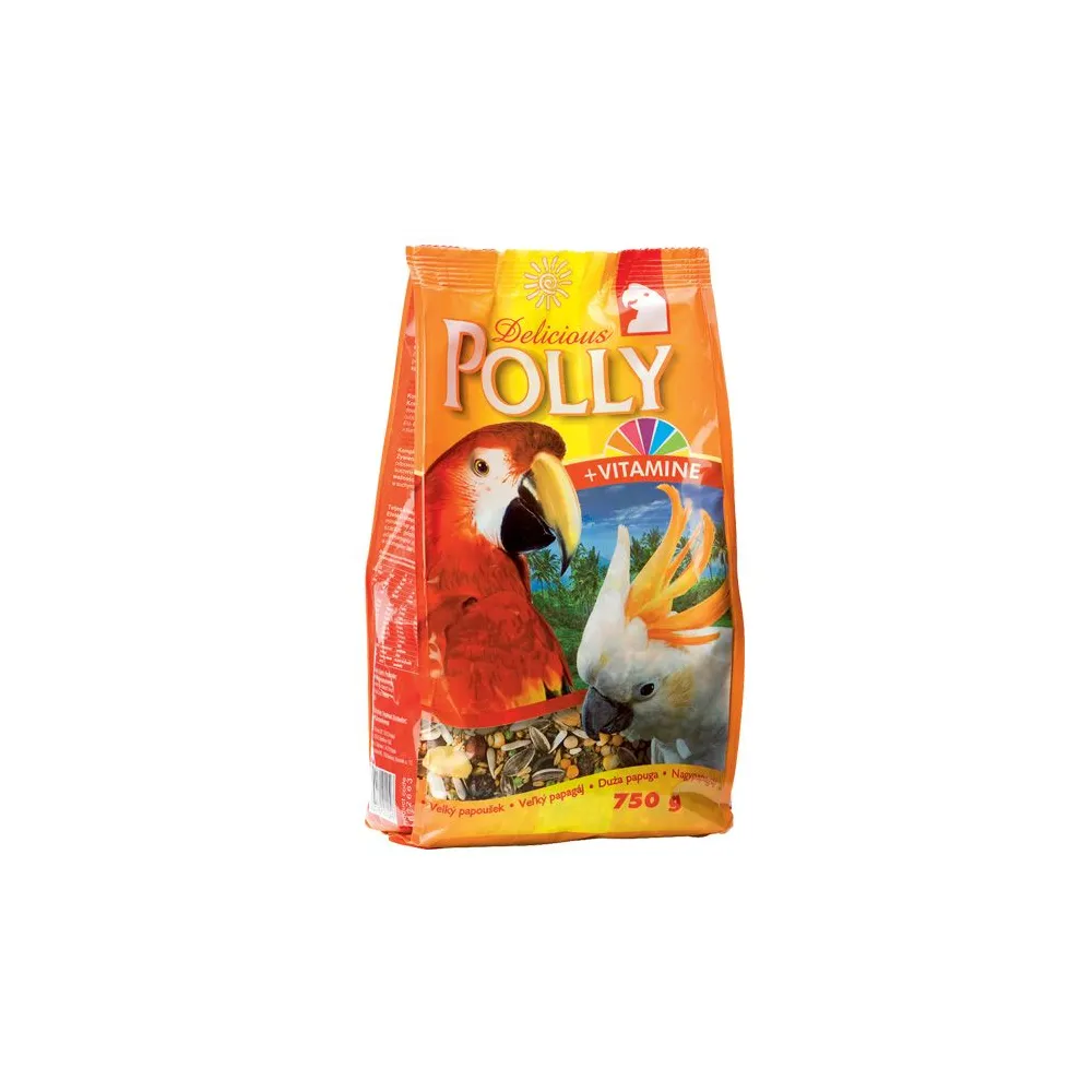 Polly Delicious 750g – Pełnoporcjowa Karma dla Dużych Papug