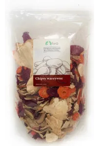 Tivo Chipsy Warzywne 250g – Naturalna Przekąska dla Gryzoni i Królików