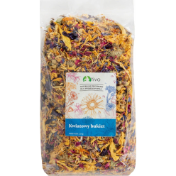 Tivo Kwiatowy Bukiet 250g – Naturalna Mieszanka Kwiatów dla Gryzoni i Królików