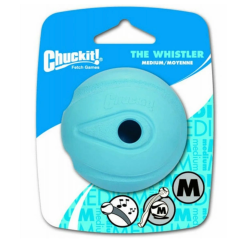 Chuckit! The Whistler – Piłka dla psa 6,5 cm, gwiżdżąca zabawka