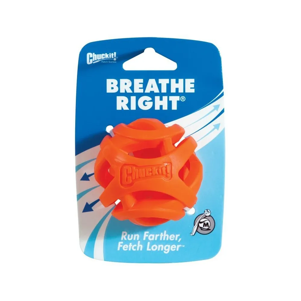 Chuckit! Breathe Right Ball Medium – ażurowa piłka dla psa 6,5 cm