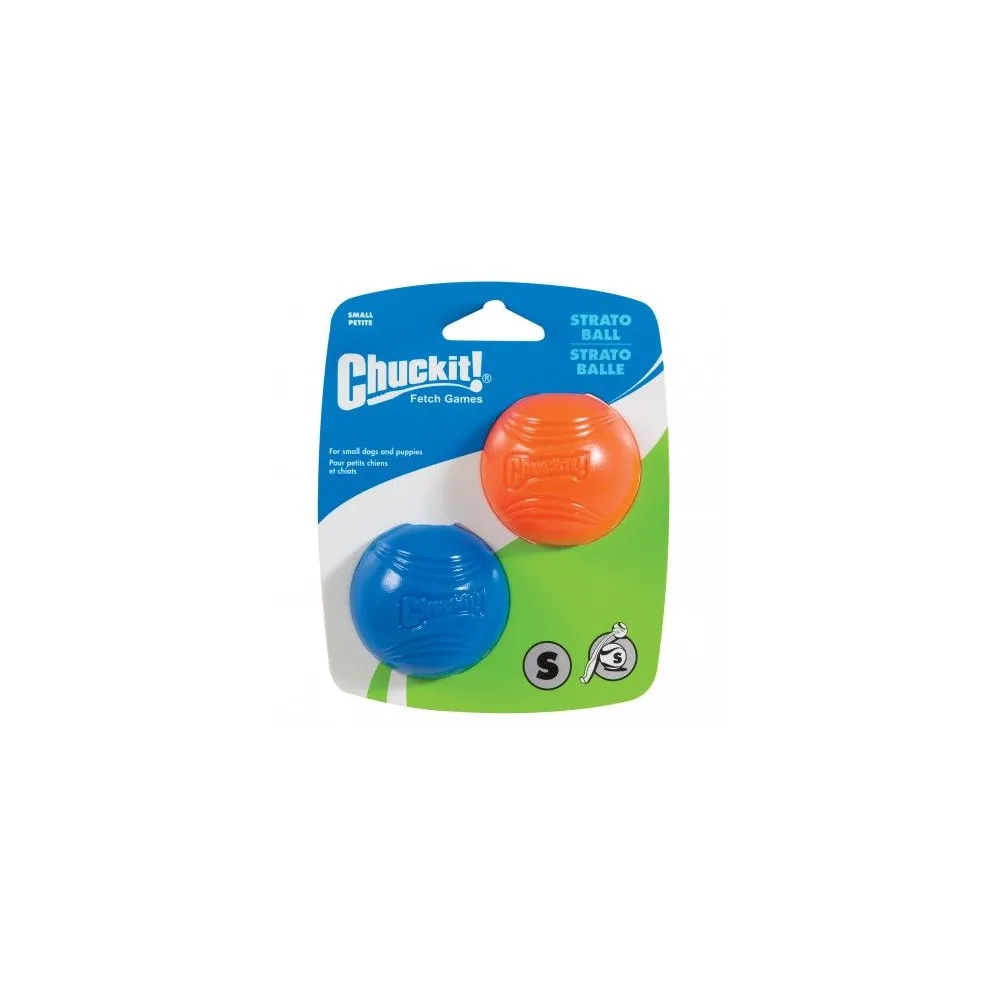 Chuckit! Strato Ball Small – zestaw 2 piłek dla psa, 5 cm