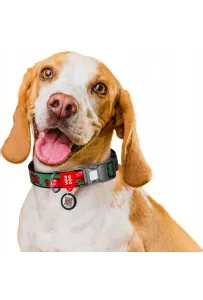 Wau Dog Obroża QR 25mm/37-58cm Granaty – Styl i Maksymalne Bezpieczeństwo