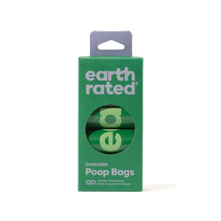 Earth Rated Poop Bags – 8 Rolek (120 Woreczków), Lawendowe