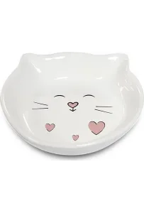 YARRO Miska Ceramiczna dla Kota "Biały Kot" – Styl i Wygoda