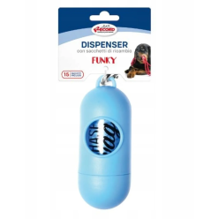 Record Dyspenser na Worki Niebieski + 15 Woreczków – Higiena i Komfort