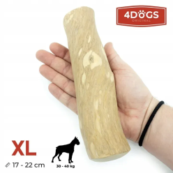 4Dogs Gryzak z Drzewa Kawowego XL - Naturalny i Bezpieczny dla Zdrowia Uśmiechu Twojego Psa!