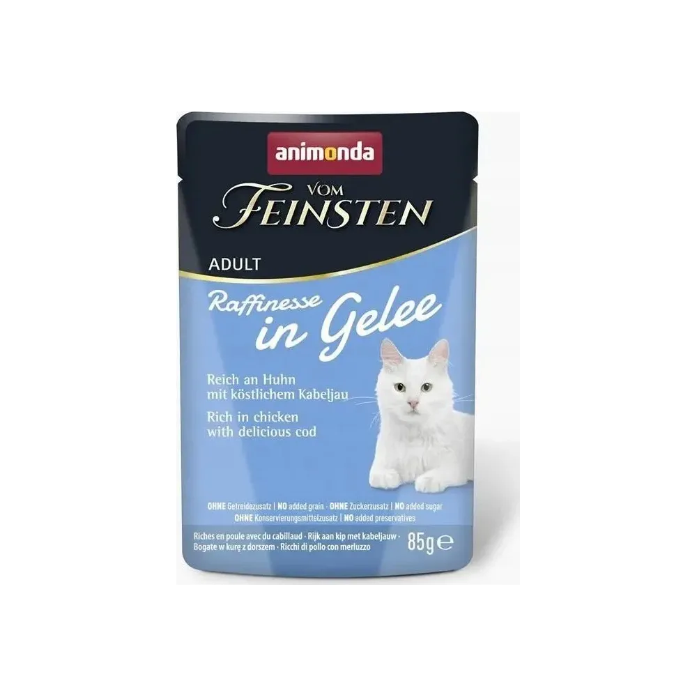 Animonda Kot 85G V.feinsten  Raffinesse   Kurczak Z Dorszem Saszetka  /24
