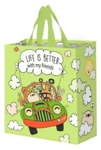 Torba Wesoły Samochodzik 14L Limonkowy