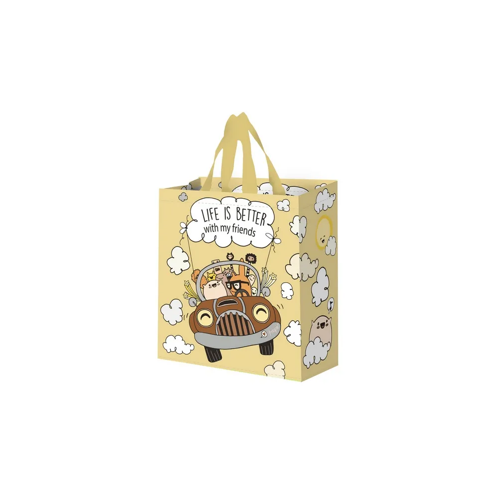 Torba Wesoły Samochodzik 14L Kremowy