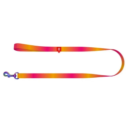 Collar Waudog Recycled Smycz Nylonowa, Gradient L-Xxl 25Mm/122Cm Pomarańczowy