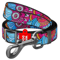 Collar Waudog Nylon Smycz Nylonowa Regulowana 25Mm/152-183Cm, Wzór Lato
