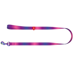 Collar Waudog Recycled Smycz Nylonowa, Gradient M 20Mm/122Cm Fioletowy