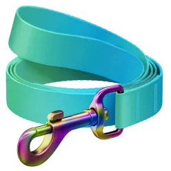 Collar Waudog Recycled Smycz Nylonowa, Gradient M 20Mm/122Cm Niebieski