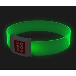 Collar Waudog Led Obroża Z Podświetleniem Led, Klamra Magnetyczna, 25Mm/45Cm