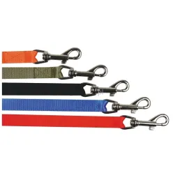 Chaba Smycz Taśma - 10Mm Niebieska