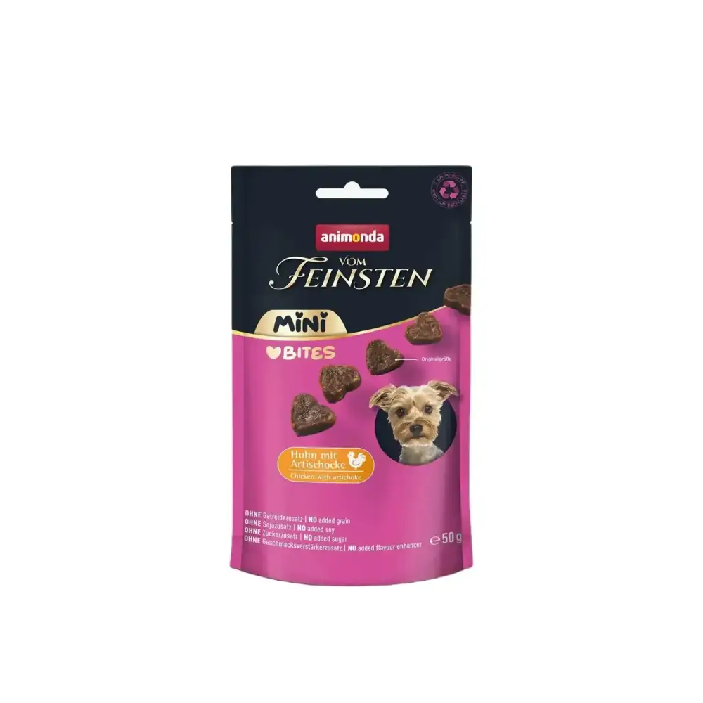 Animonda Mini Bites Kurczak z Karczochami – Przysmaki dla Psów