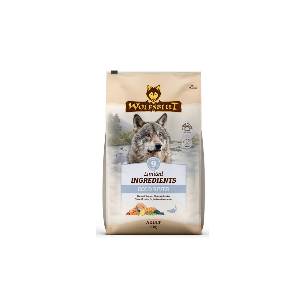 Wolfsblut Dog Limited Ingredients Cold River - Pstrąg I Bataty 9Kg