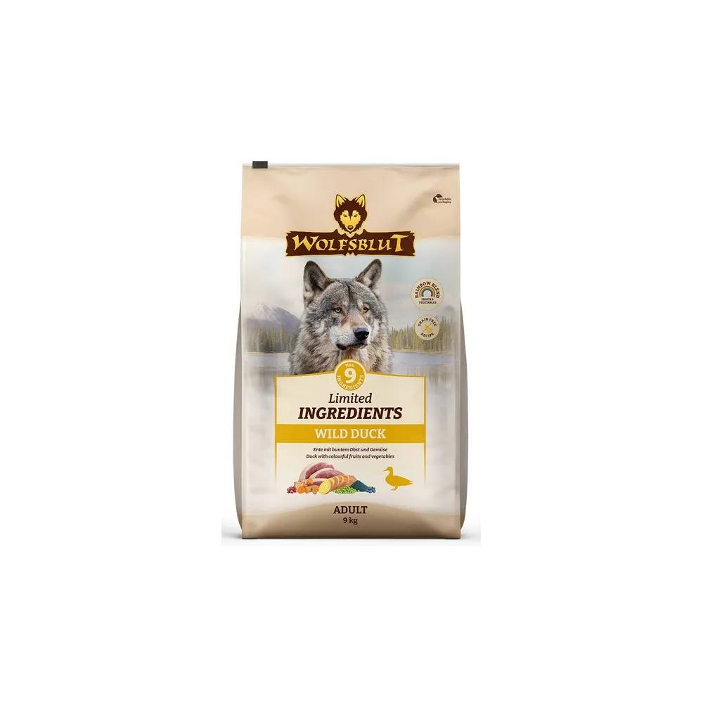 Wolfsblut Dog Limited Ingredients Wild Duck - Kaczka I Ziemniaki 9Kg
