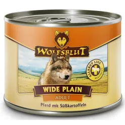 Wolfsblut Dog Wide Plain - Konina I Bataty Puszka 200G