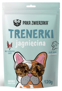 Paka Zwierzaka Trenerki Jagnięcina 120G