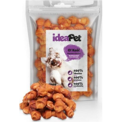 Ideapet Kość Wiązana z Kaczką dla Psa – Smaczny Przysmak Uzupełniający 500g