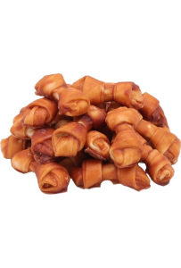 Ideapet Kość Wiązana z Kaczką dla Psa – Smaczny Przysmak Uzupełniający 500g