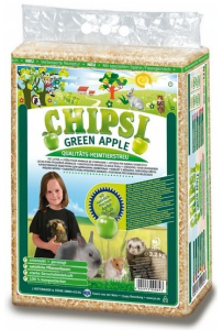 Chipsi Trociny Jabłkowe - Naturalna Ściółka Dla Gryzoni 3,2 kg (60 L)