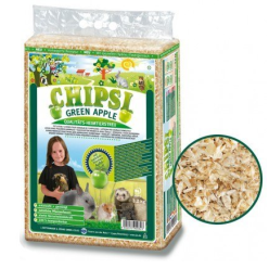 Chipsi Trociny Jabłkowe - Naturalna Ściółka Dla Gryzoni 3,2 kg (60 L)