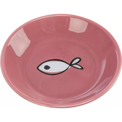 Trixie Niska Miska Ceramiczna dla Kota 0,2L - Chroni Wibrysy 14cm