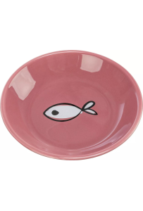 Trixie Niska Miska Ceramiczna dla Kota 0,2L - Chroni Wibrysy 14cm