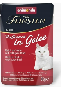 Animonda Vom Feinsten Raffinesse Karma dla Kota 85g Kurczak z Wołowiną