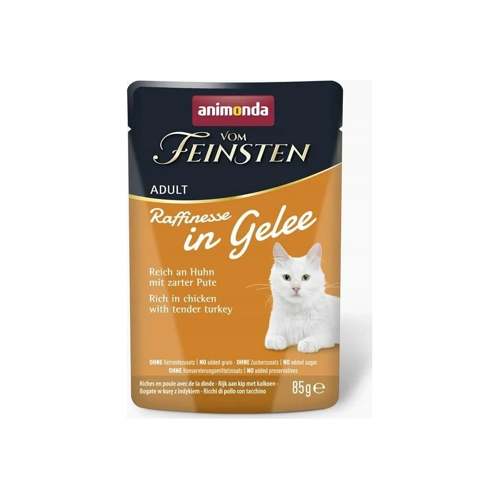 Animonda Vom Feinsten Raffinesse Karma dla Kota 85g Kurczak z Indykiem