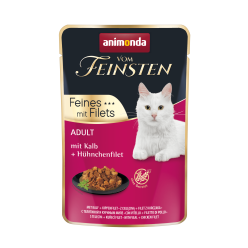 Animonda Vom Feinsten Adult Feines Karma dla Kota 85g Cielęcina i Filet z Kurczaka