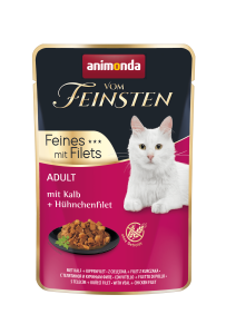 Animonda Vom Feinsten Adult Feines Karma dla Kota 85g Cielęcina i Filet z Kurczaka